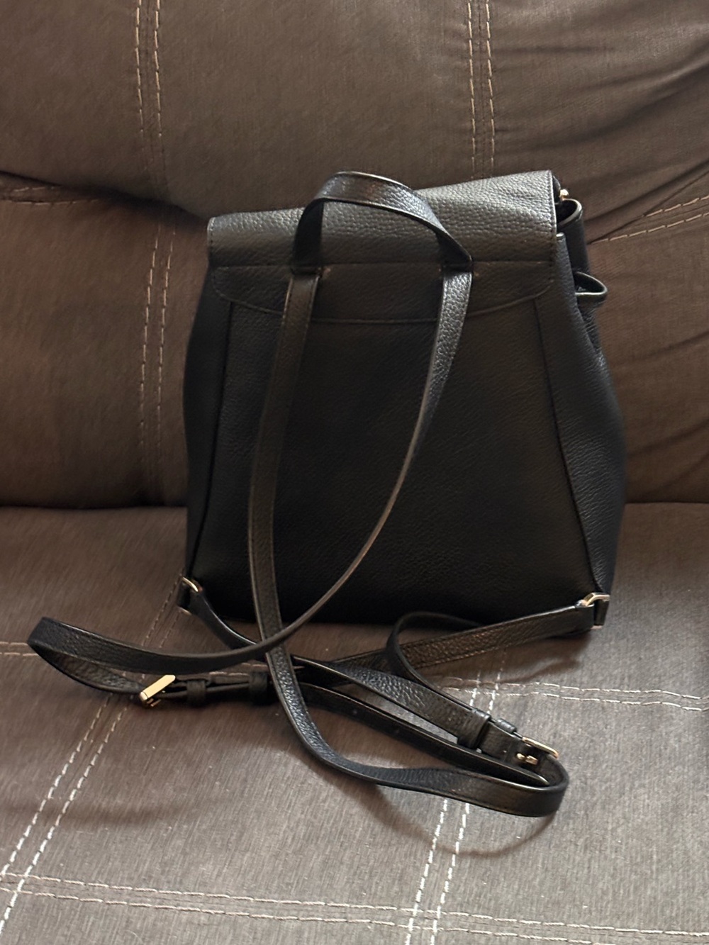 kate spade ♠️ pebbled leather backpack - Picture 2 of 10
